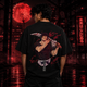 Blood Moon Slayer Black Oversized T-shirt