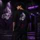 Dark Awakening Black Oversized T-shirt