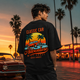 Classic Adventure Black Oversized T-Shirt
