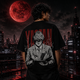 Shadow of Justice Black Oversized T-Shirt