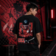 White Dragon Black Oversized T-shirt
