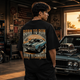 Born To Run Black Oversized T-Shirt