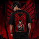 Fight the Odds Black Oversized T-Shirt