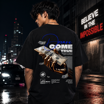Seraphim Black Oversized T-Shirt