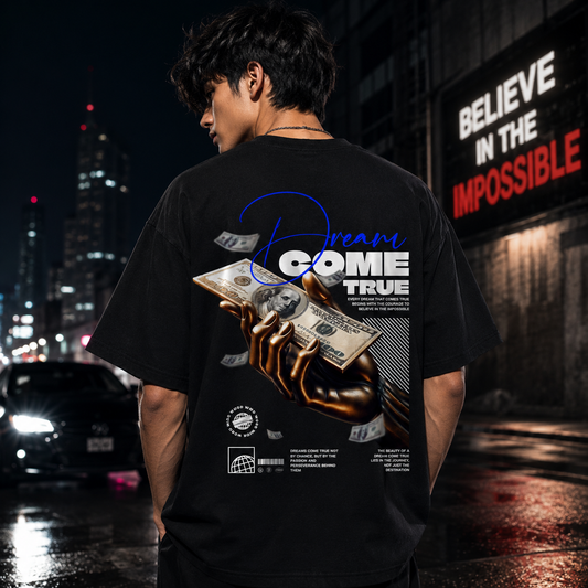 Seraphim Black Oversized T-Shirt
