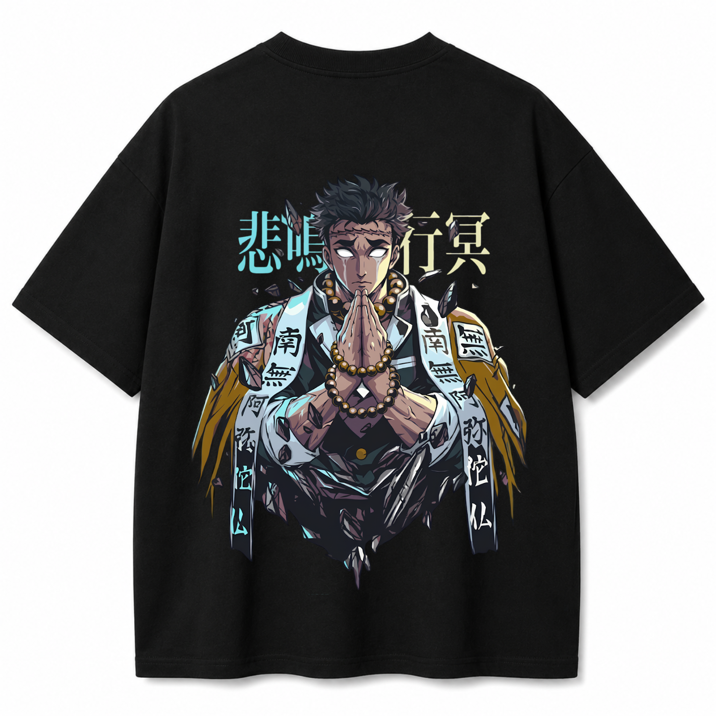Silent Resolve Black Oversized T-shirt