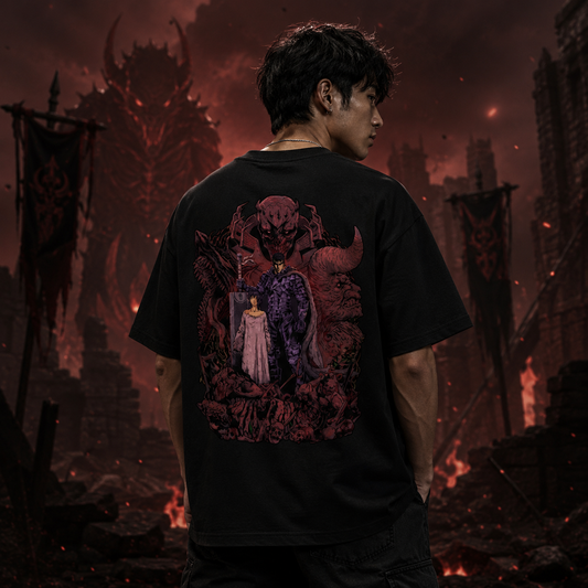 Eclipse Berserk Black Oversized T-shirt