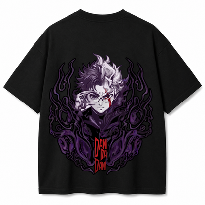 Dark Awakening Black Oversized T-shirt