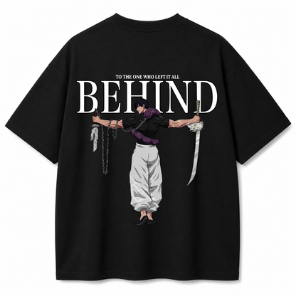 Future Drift Black Oversized T-shirt