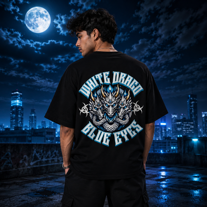 Midnight Rider Black Oversized T-shirt