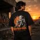 Distorted Reality Black Oversized T-shirt