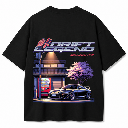 Drift Legend Black Oversized T-shirt