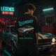 Legendary Black Oversized T-Shirt