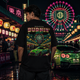 Burnin Wheels Black Oversized T-Shirt