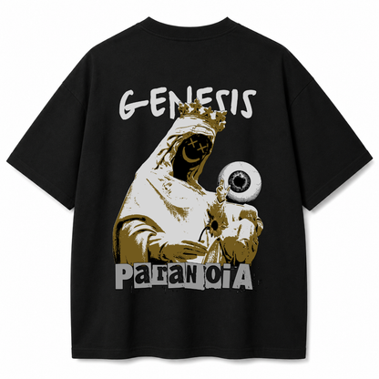Genesis Paranoia Black Oversized T-Shirt