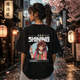 Keep Shining Oversized Black T-Shirt