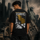 Toxic Empire Black Oversized T-Shirt