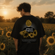 Peace Mode Black Oversized T-Shirt