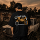 Point Zero Black Oversized T-Shirt