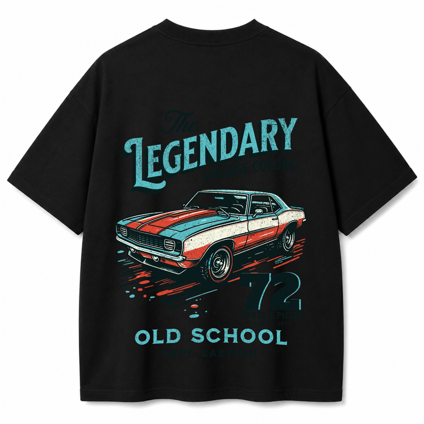 Legendary Black Oversized T-Shirt