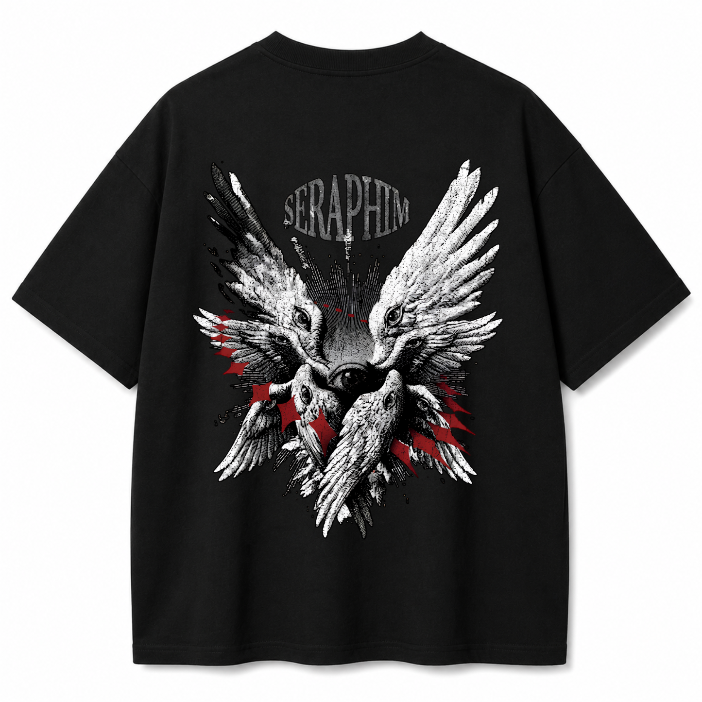 Afterlife Black Oversized T-Shirt