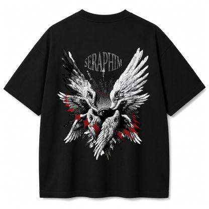 Afterlife Black Oversized T-Shirt