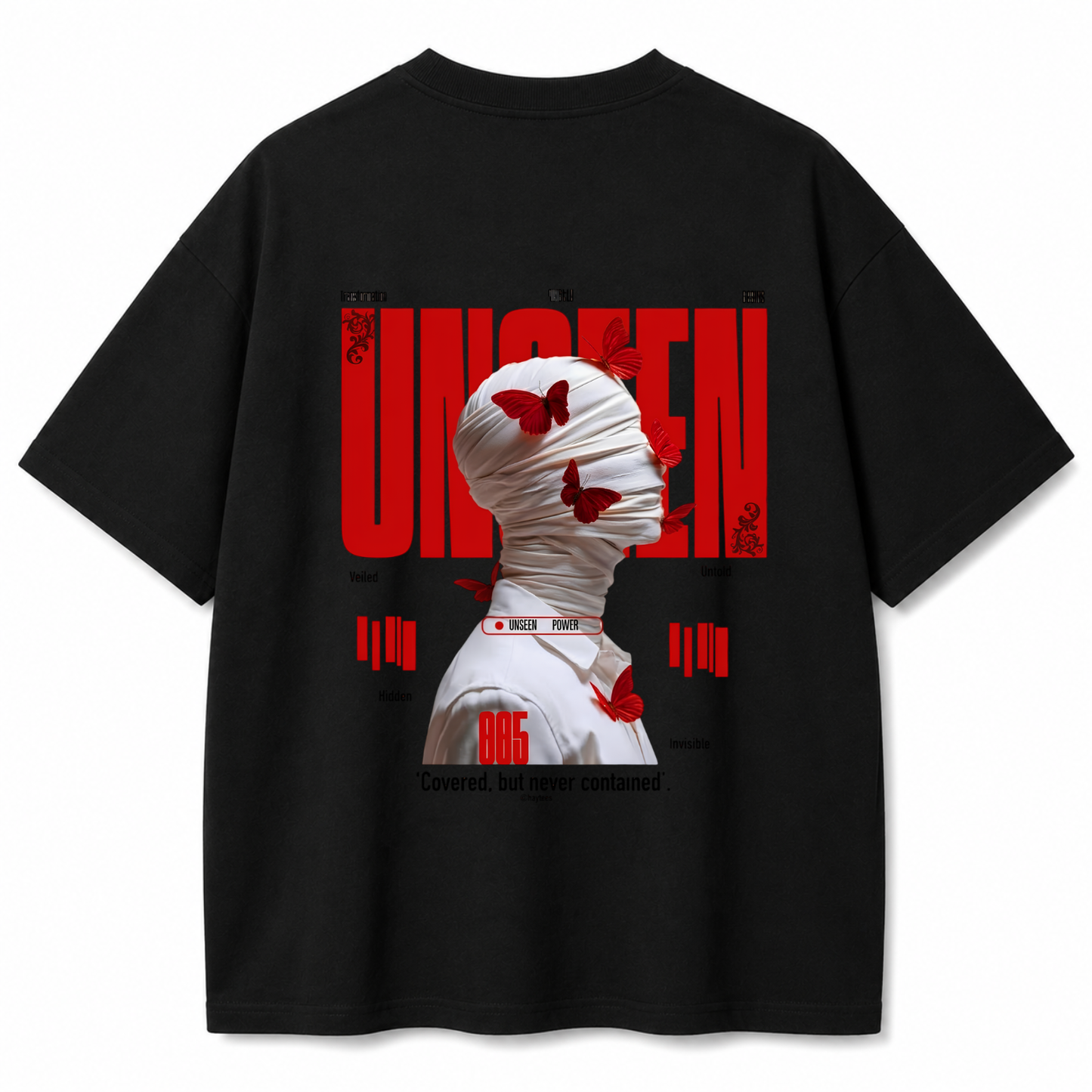 Lucky Roll Black Oversized T-Shirt