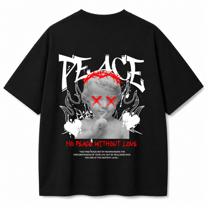 Holy Rage Black Oversized T-Shirt