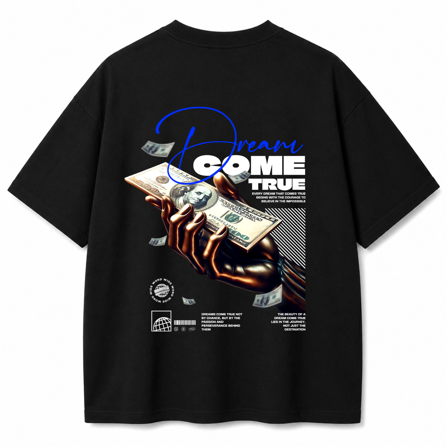 Seraphim Black Oversized T-Shirt