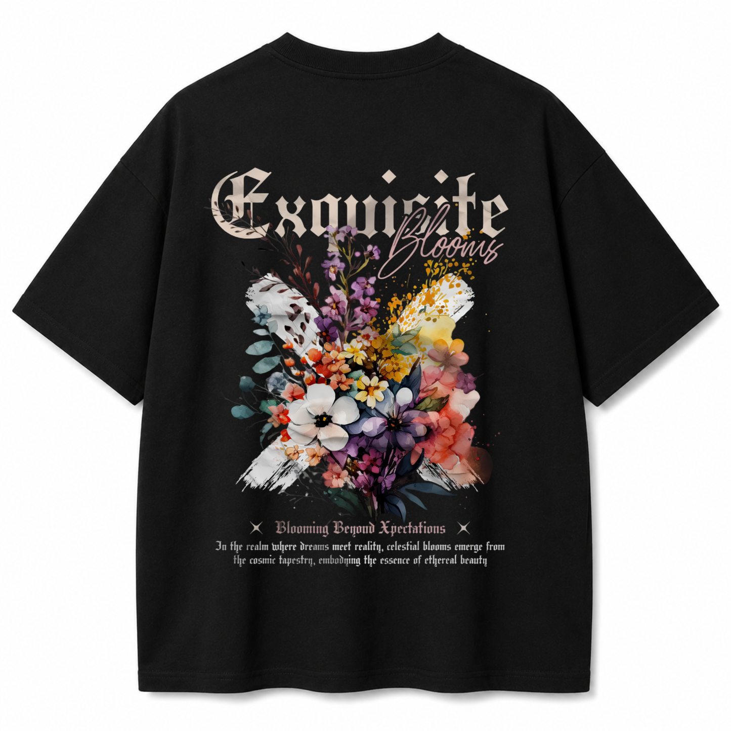 Unseen Black Oversized T-Shirt