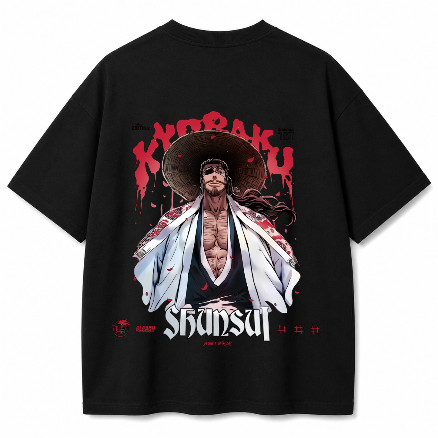Aura Farmer Black Oversized T-Shirt