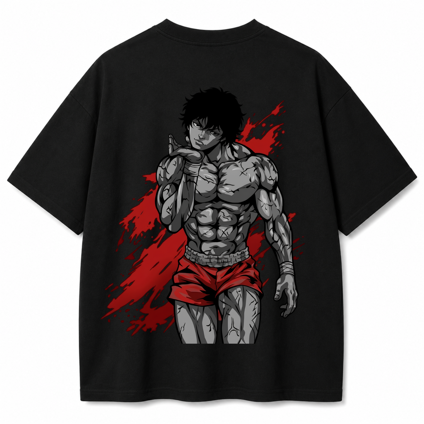 Zero Mercy Black Oversized T-Shirt