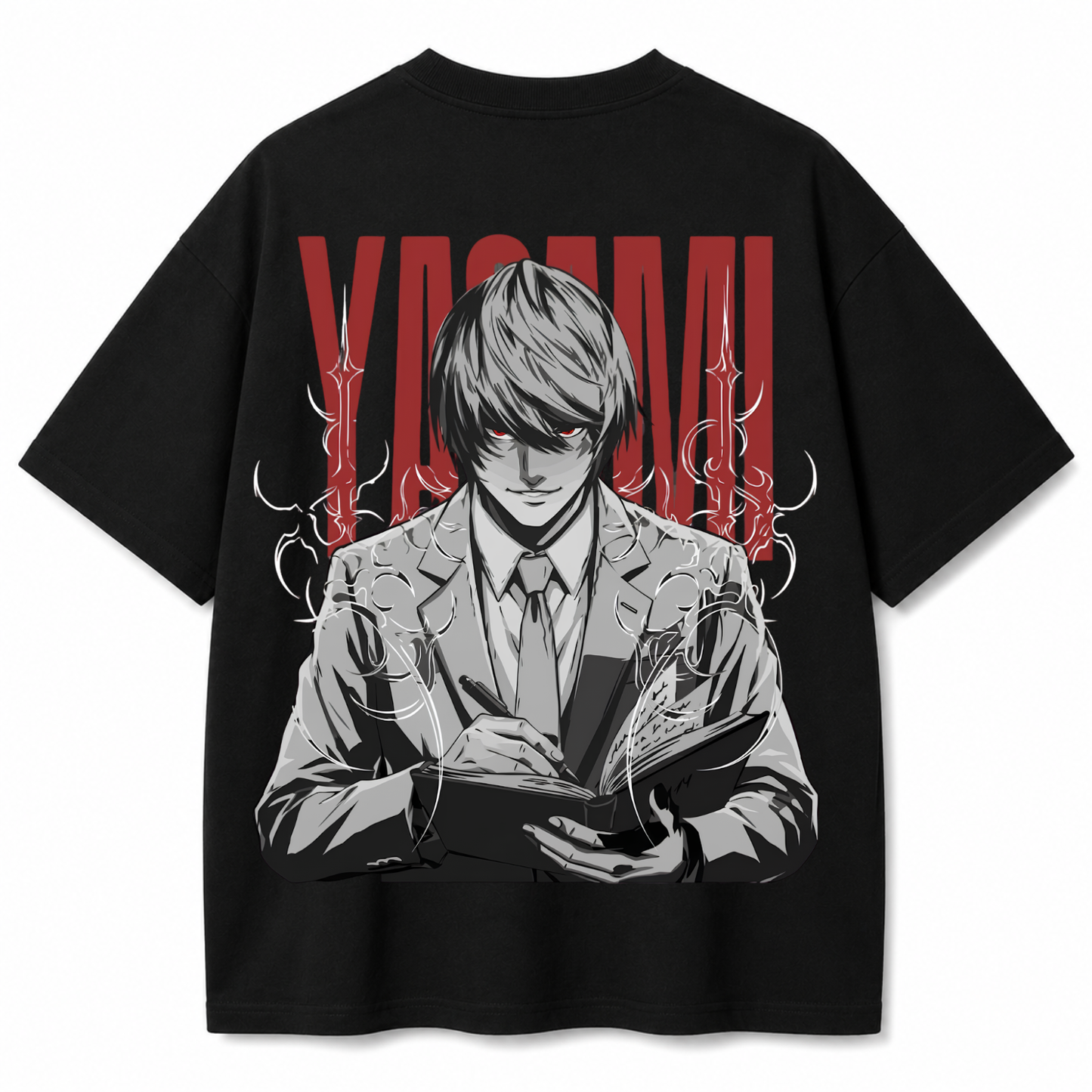 Shadow of Justice Black Oversized T-Shirt