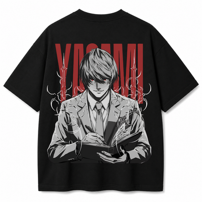 Shadow of Justice Black Oversized T-Shirt