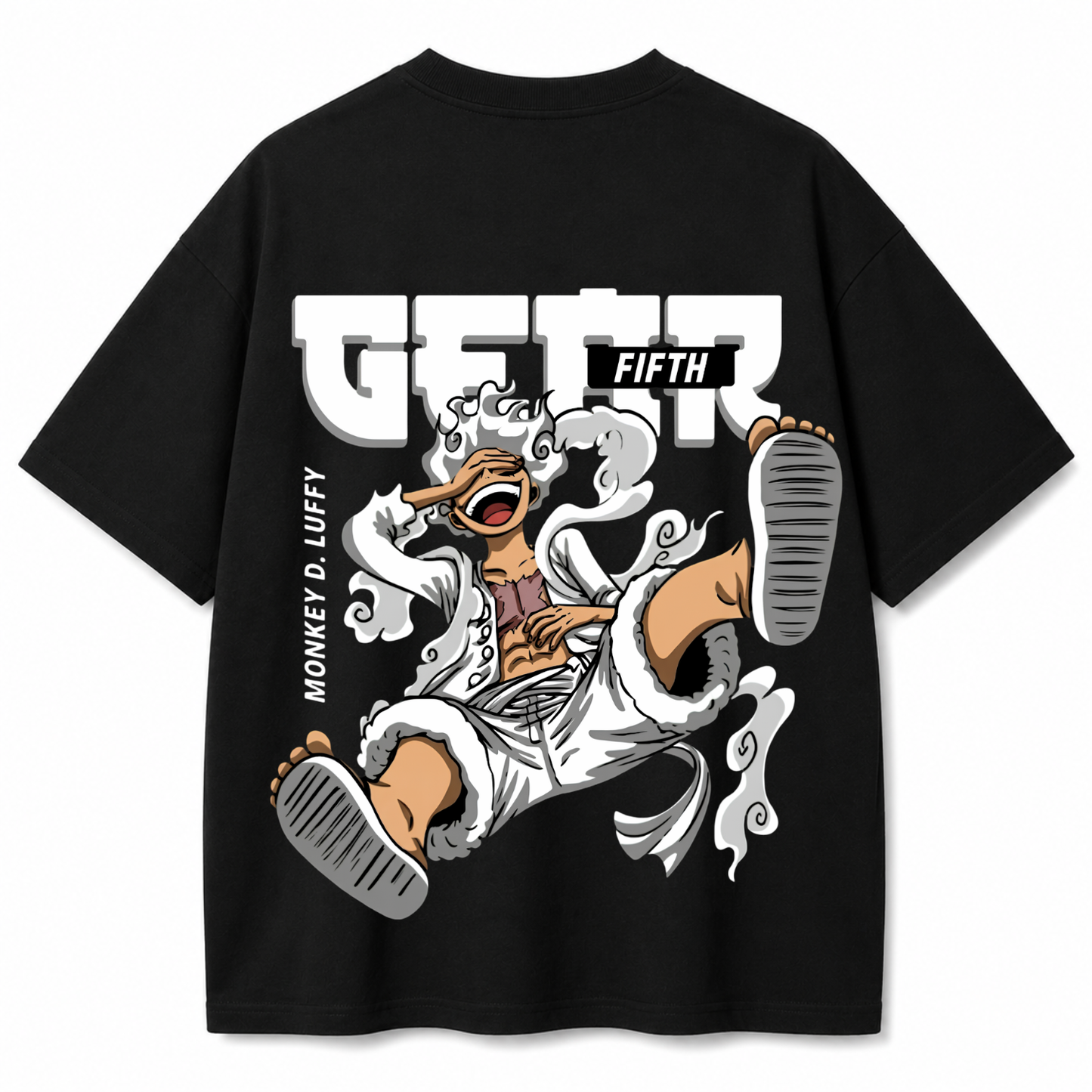 Pure Chaos Black Oversized T-Shirt