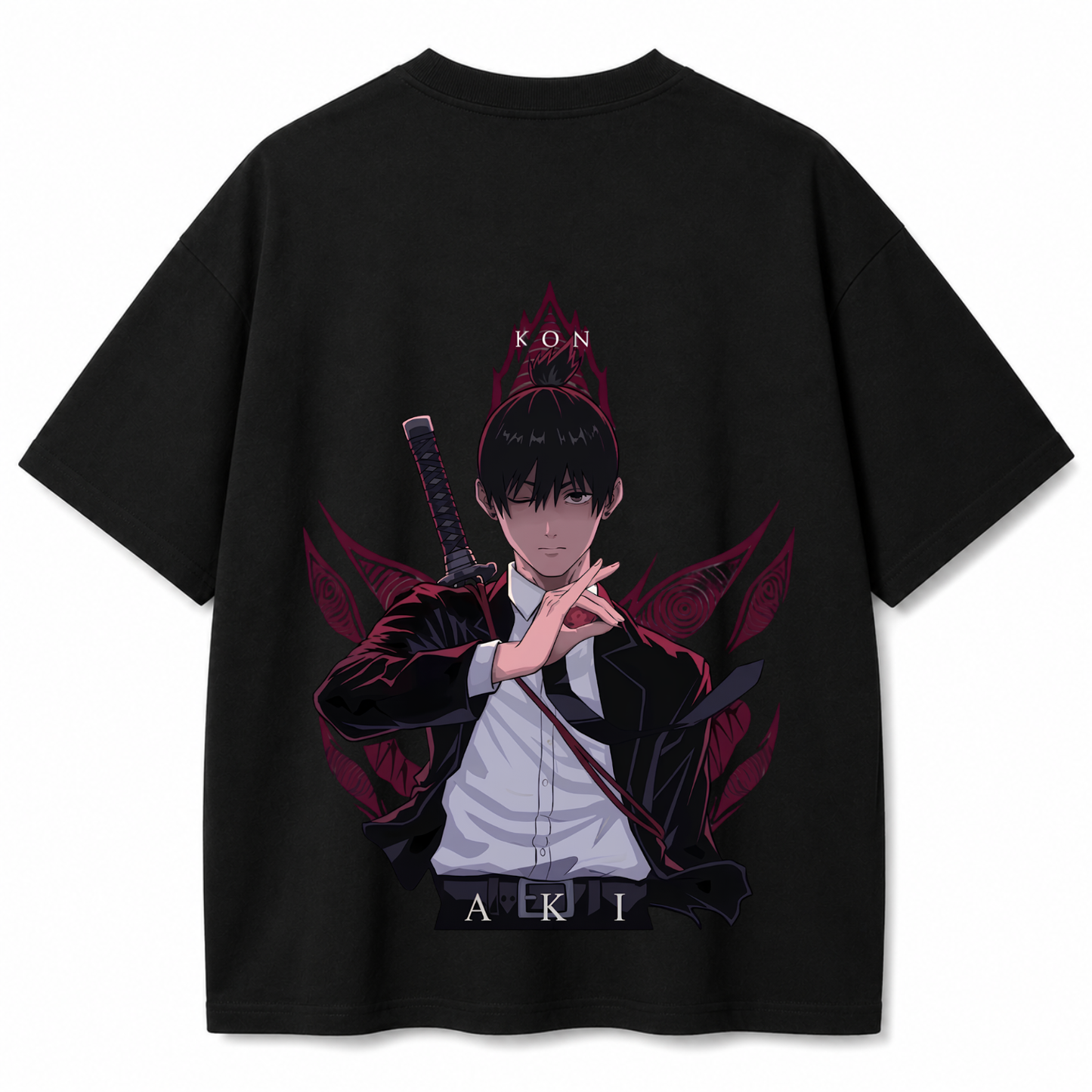 Cold Aura Black Oversized T-Shirt